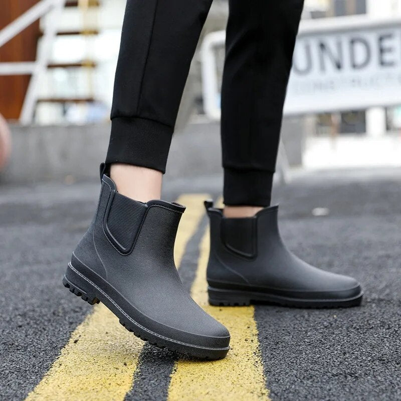 W&W Mode | Wasserdichte Chelsea Stiefel Für Herren