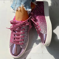 WW | Luxus legere Damenschuhe mit Pailletten