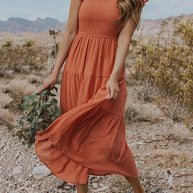 Amy | Bequemes Maxikleid für den Sommer