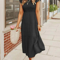 WW | Sommerkleid mit Rüschendetails und Taschen
