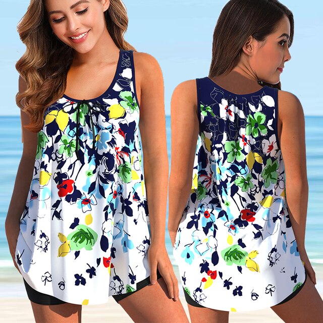 WW | Eleganter Tankini Badeanzug Für Damen