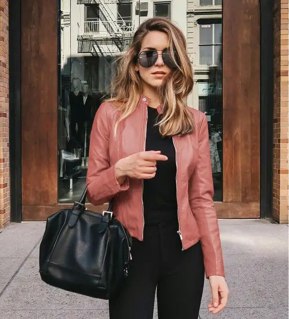 W&W Mode - Klassische Warme Zip-Up-Jacke