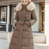 Luxuriöser langer Parka