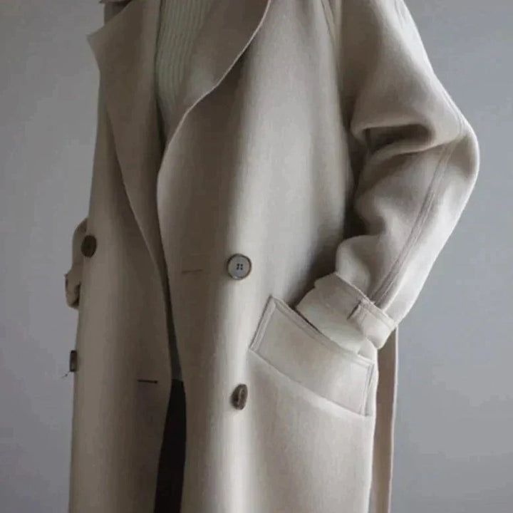 Wollene Herbst-/Winterjacke für Damen
