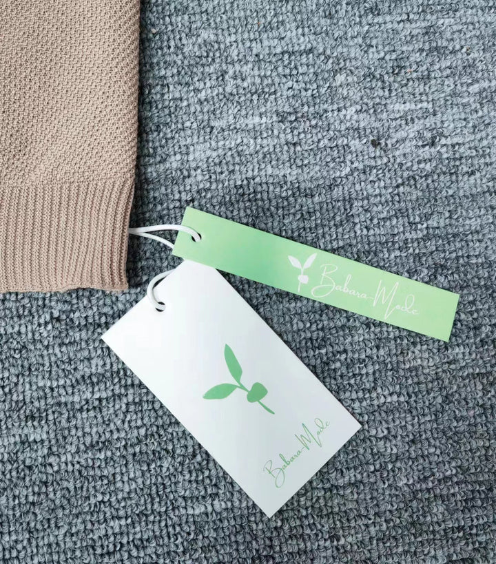 W&W Mode - Goldfarbener einfarbiger Pullover mit Rundhalsausschnitt