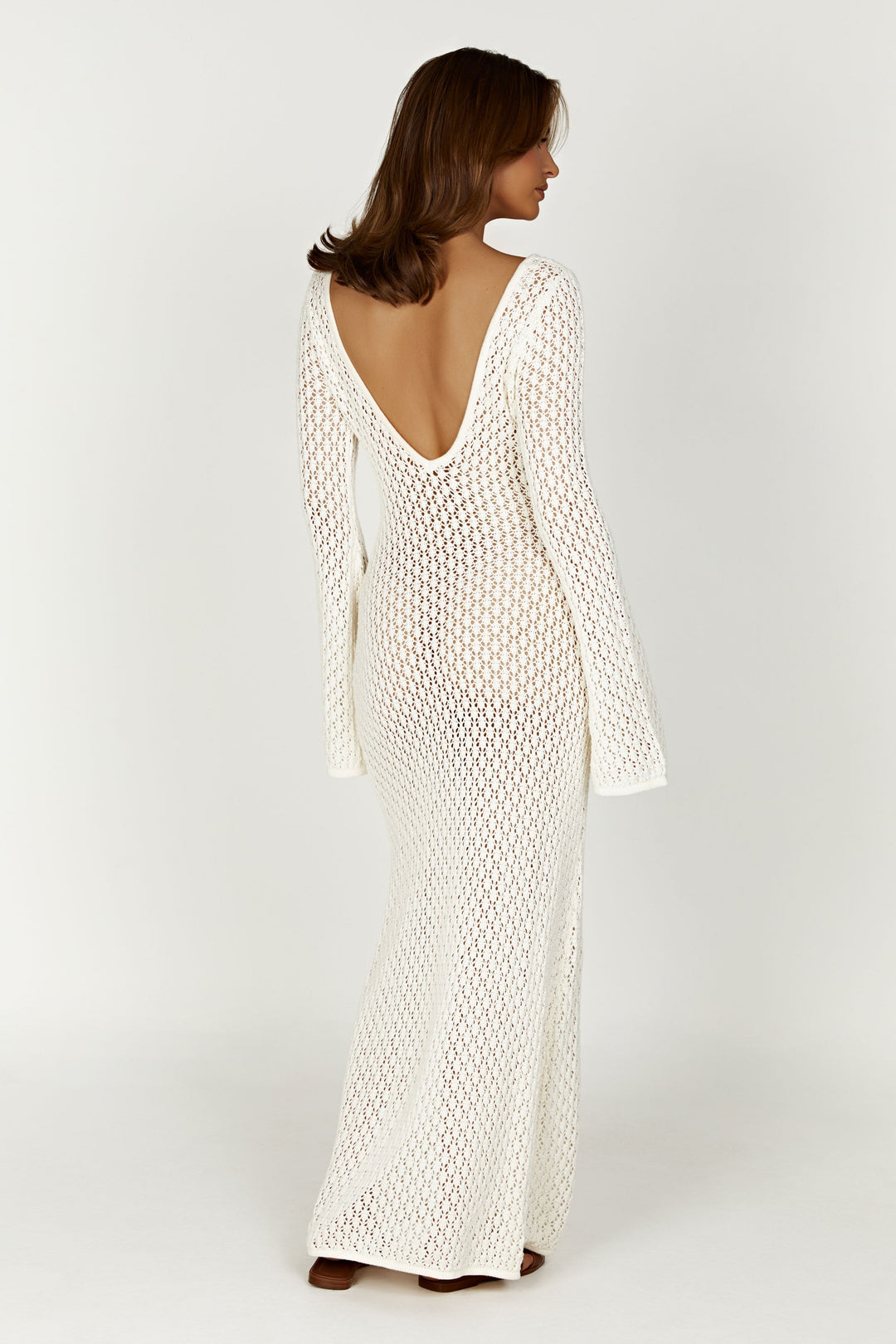 W&W Mode | Elegantes Damen weißes Kleid