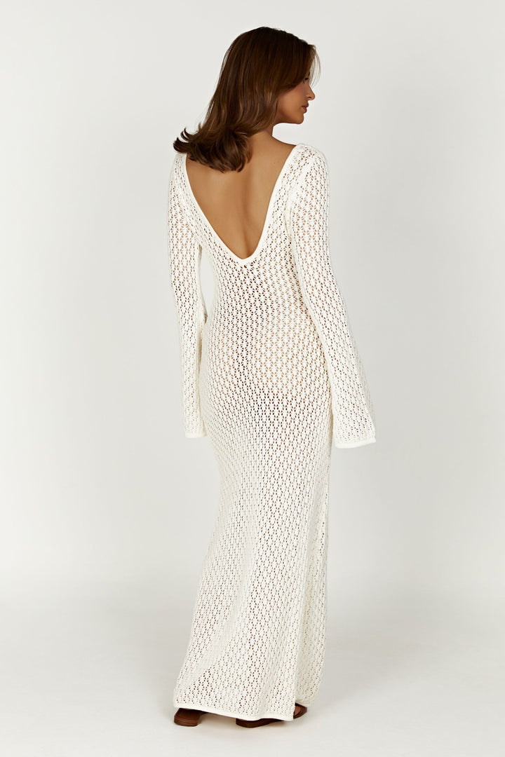 W&W Mode | Elegantes Damen weißes Kleid