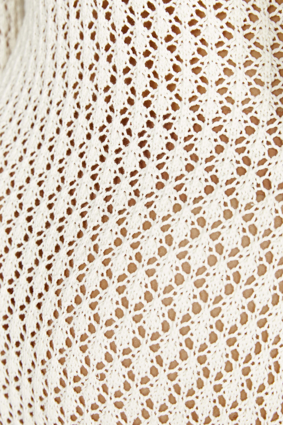 WW | Luftig Gestricktes Strandkleid