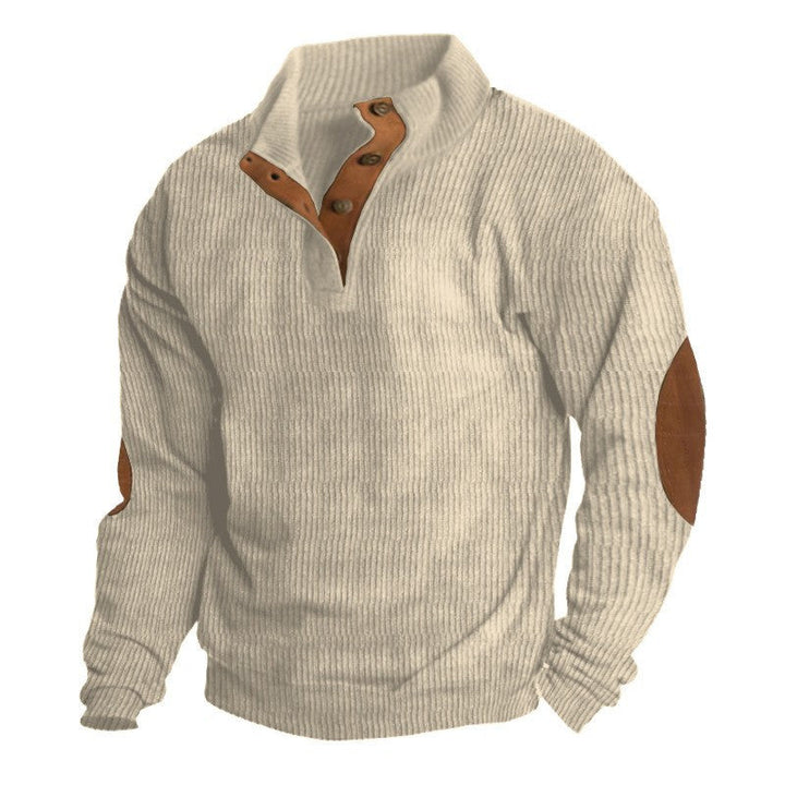 W&W Mode | Strukturierter Ripp Herrenpullover