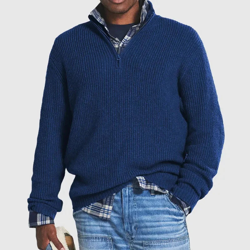 WW | Bequemer Herren Zip Pullover