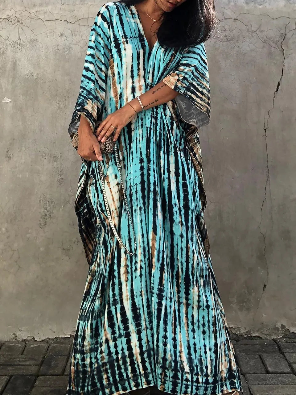W&W Mode | Sommer Kaftan Maxi Kleid