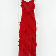 WW I Rote Chiffon-Unterkleider für Damen
