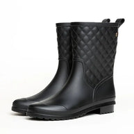 WW | Wasserdichte Plateau Regenstiefel