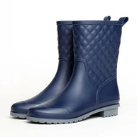 WW | Wasserdichte Plateau Regenstiefel