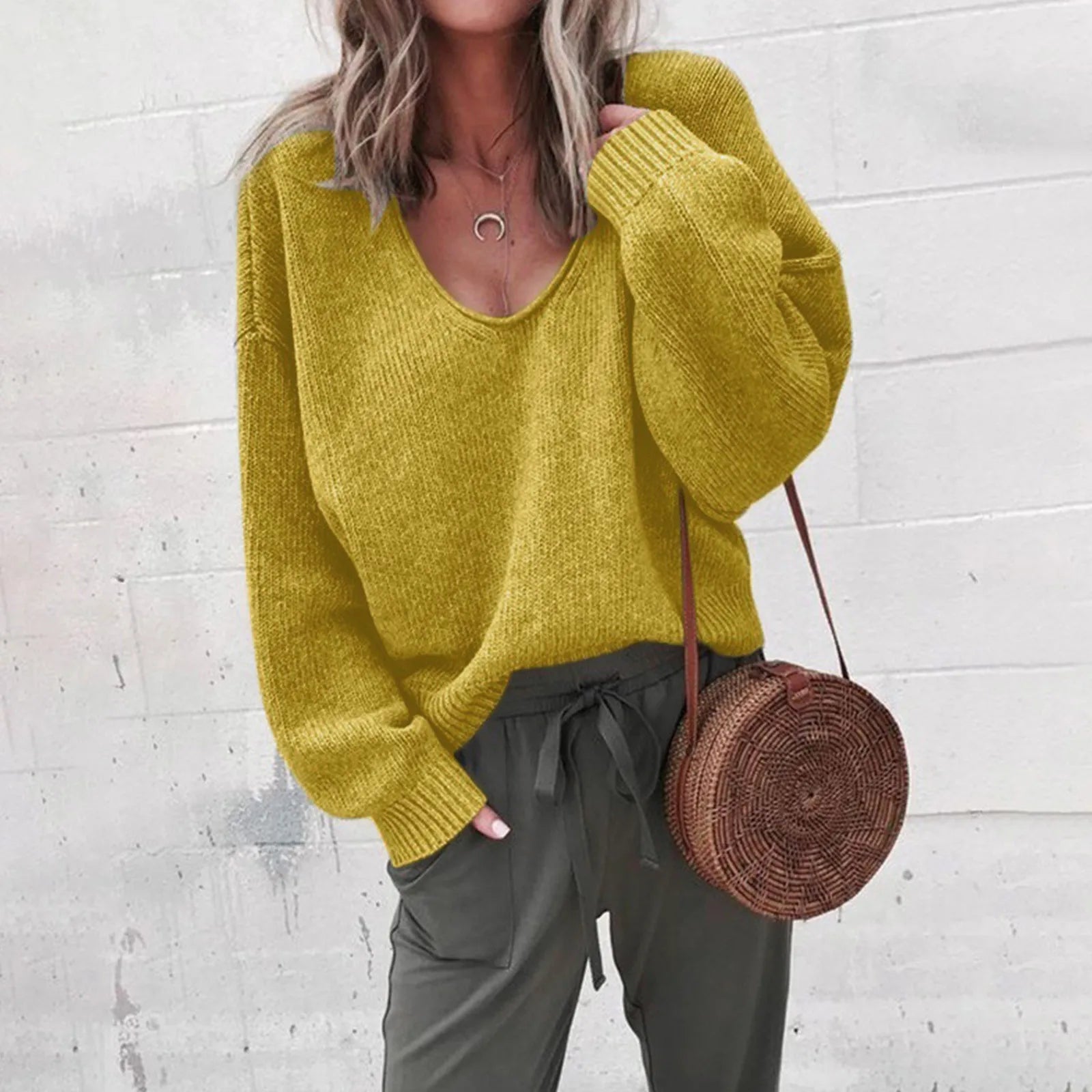 WW Und Modischer Pullover