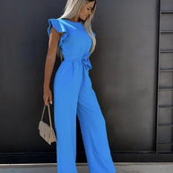 WW | Damen elegante Kombi mit weitem Bein