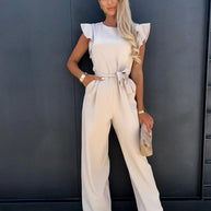 WW | Damen elegante Kombi mit weitem Bein