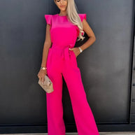 WW | Damen elegante Kombi mit weitem Bein