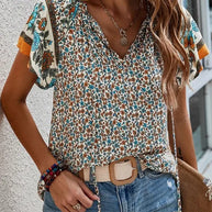 WW | V-Ausschnitt Lässiges Oberteil für Damen
