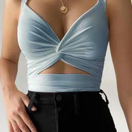 WW | Ärmellose Crop Tops Kurz Sexy Mode