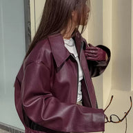 WW | Lederjacke für Damen - modern und schick