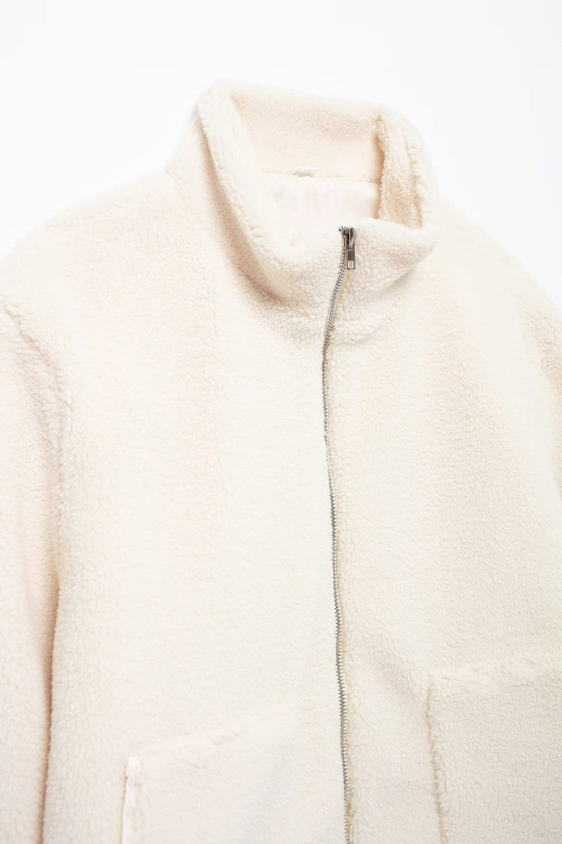 W&W Mode | Kuschelfleece Zip Jacke