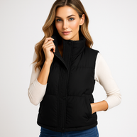WW | Wattiertes lässiges Gilet für Damen
