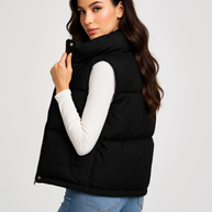 WW | Wattiertes lässiges Gilet für Damen