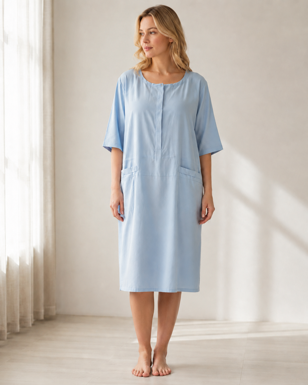 W&W Mode | Damen Kurzarm  Kleid