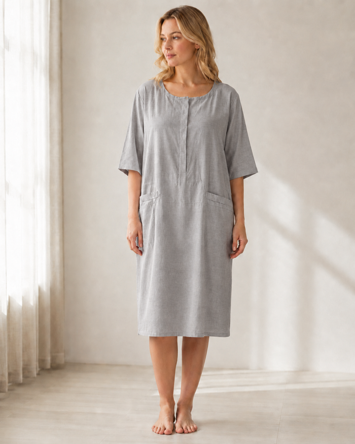 W&W Mode | Damen Kurzarm  Kleid
