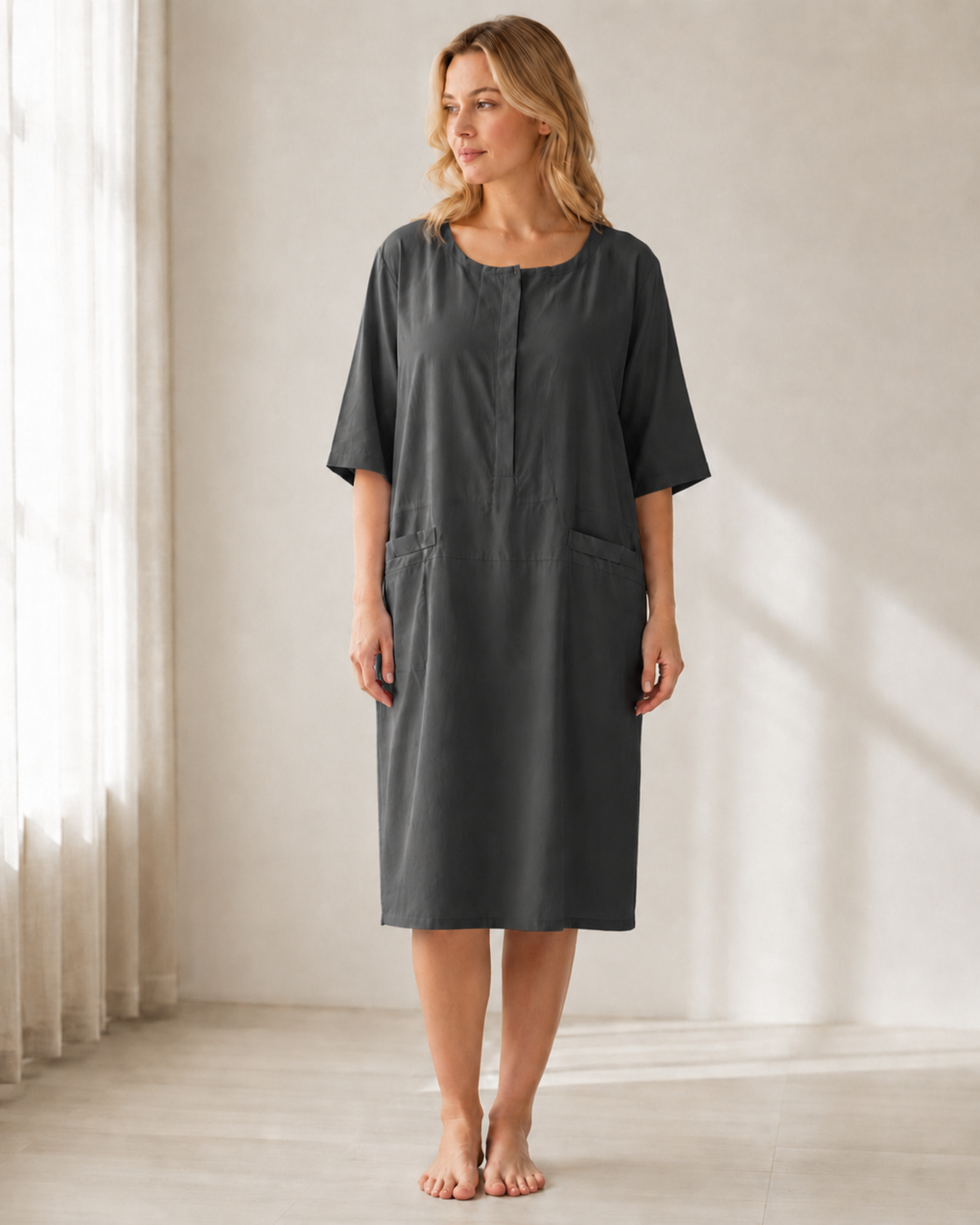 W&W Mode | Damen Kurzarm  Kleid