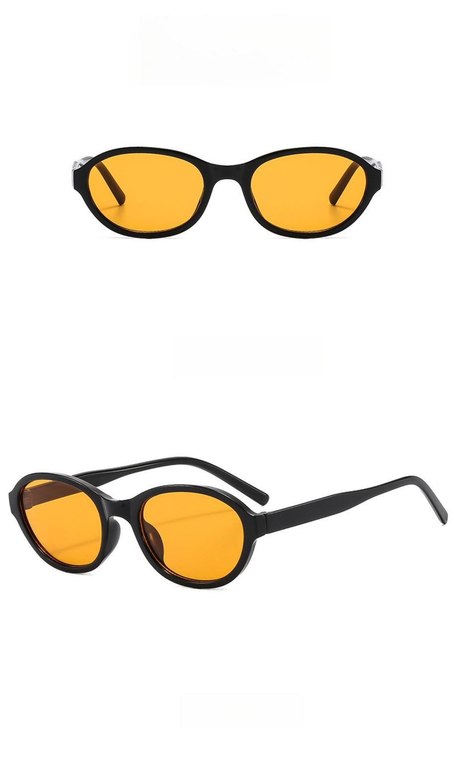 W&W | Ovale Sonnenbrille mit kleinem Rahmen