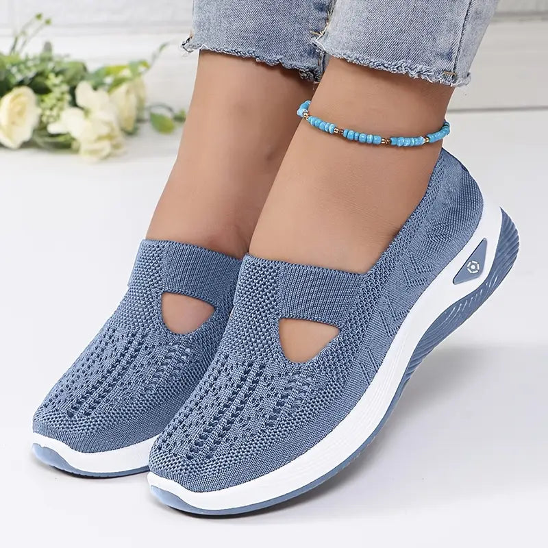 WW | Atmungsaktive Orthopädische Slip on Sneakers Für Damen