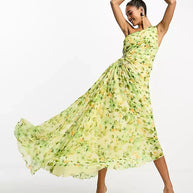 WW | One Shoulder Maxikleid
