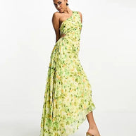 WW | One Shoulder Maxikleid