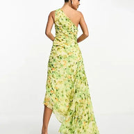 WW | One Shoulder Maxikleid