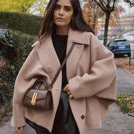 WW | Übergröße Wollmantel