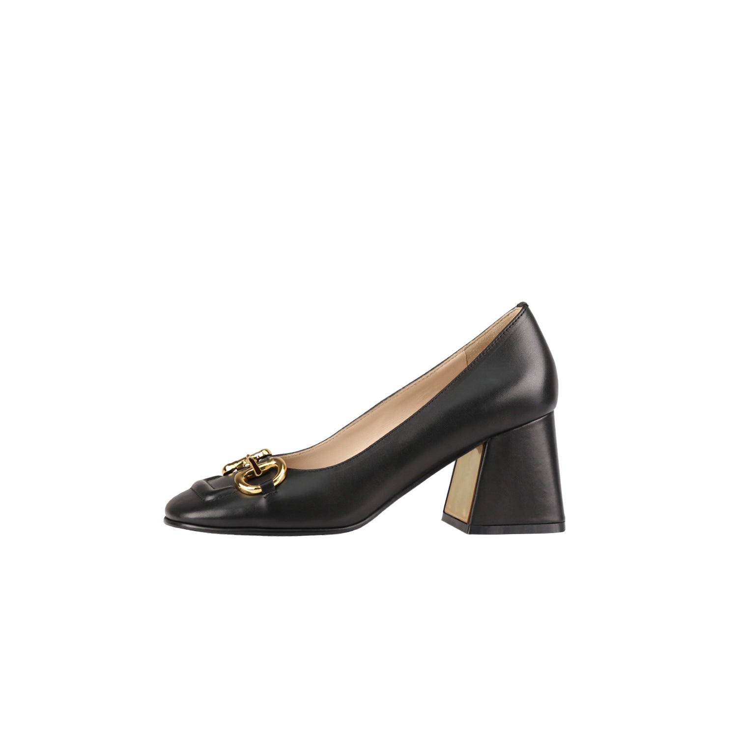 WW Retro Mary Jane Schuhe mit dicken hohen Absätzen und Schnallen