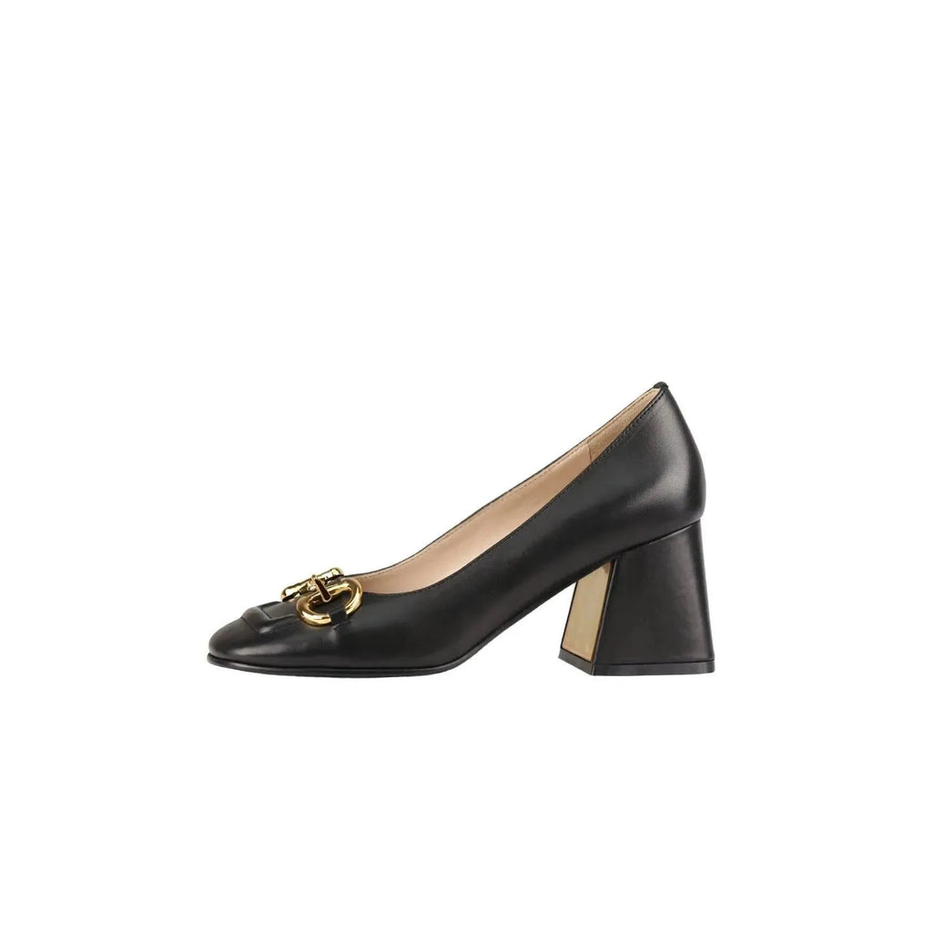 WW | Damen Retro-Schuhe mit hohen Absätzen und Schnalle - Zeitlose Eleganz und Stil
