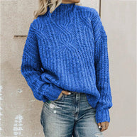 WW | Warme Strick Damenpullover