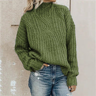 WW | Warme Strick Damenpullover