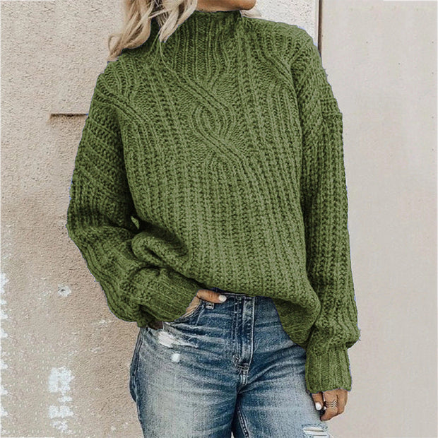 WW | Warme Strick Damenpullover