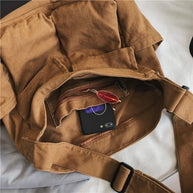 WW | Nova Übergröße Canvas Messenger Bag