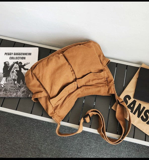 WW | Nova Übergröße Canvas Messenger Bag