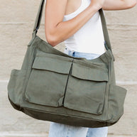 WW | Nova Übergröße Canvas Messenger Bag