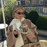 WW | Übergröße Wollmantel