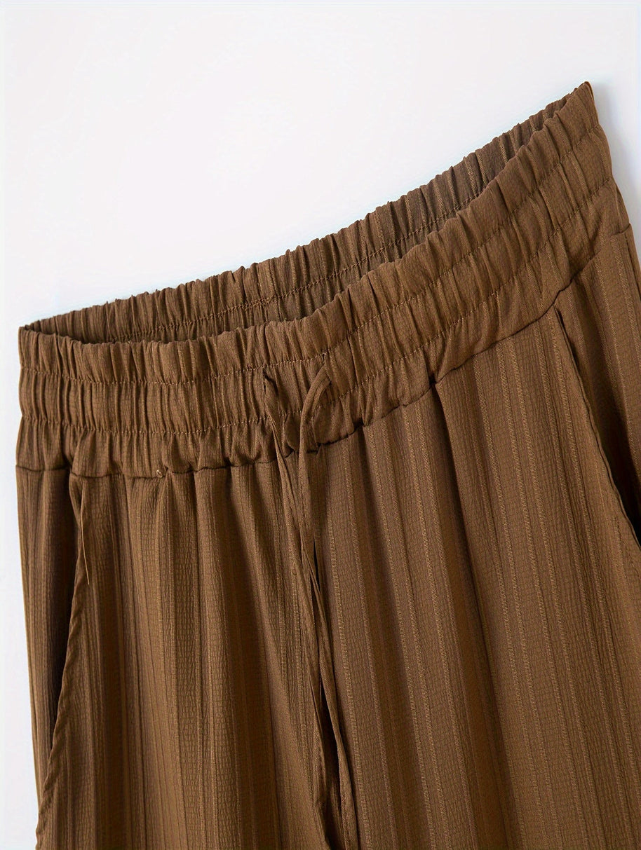 WW | Gestreifte Herren Lässig Sommerhose