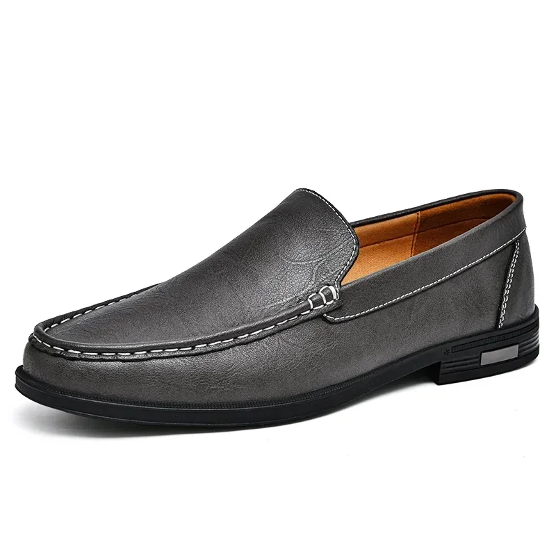 W&W Mode | Leder Loafer Zum Hineinschlüpfen