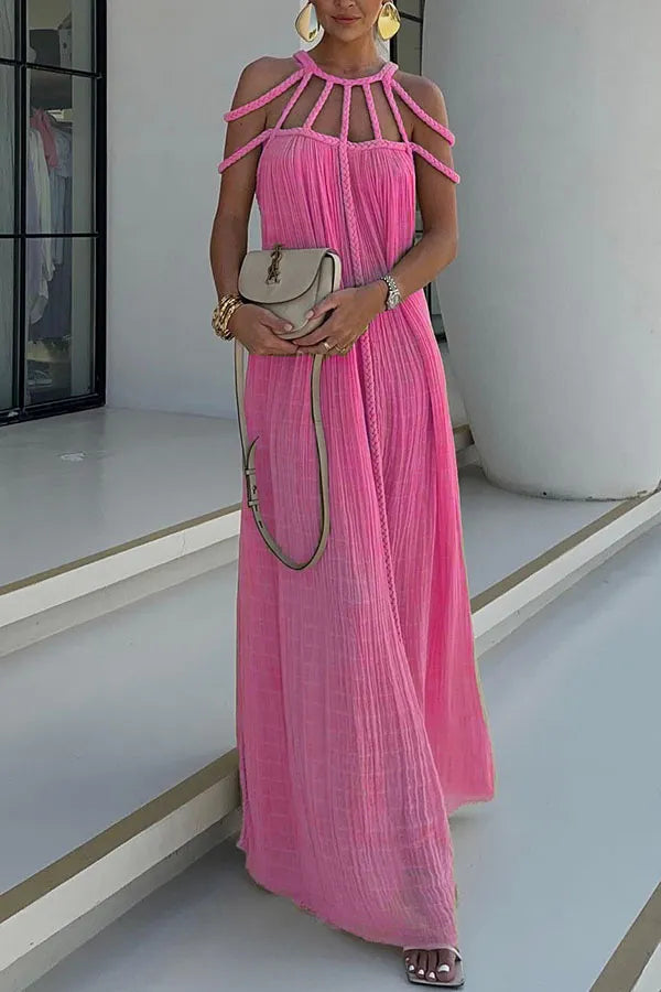 WW | Sommer Kurzarm Klassisches Kleid