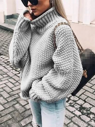 WW | Rollkragen Strickwaren Komfort Und Stil Für Frauen